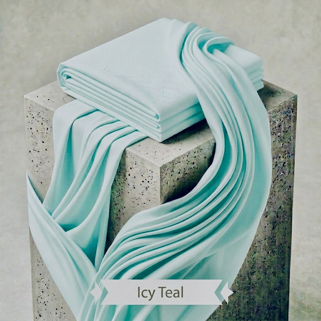 Signature Wash & Wear Boski Finished | Icy Teal