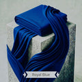 Signature Wash & Wear Boski Finished | Royal Blue