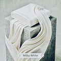 Signature Wash & Wear Boski Finished | Milky White