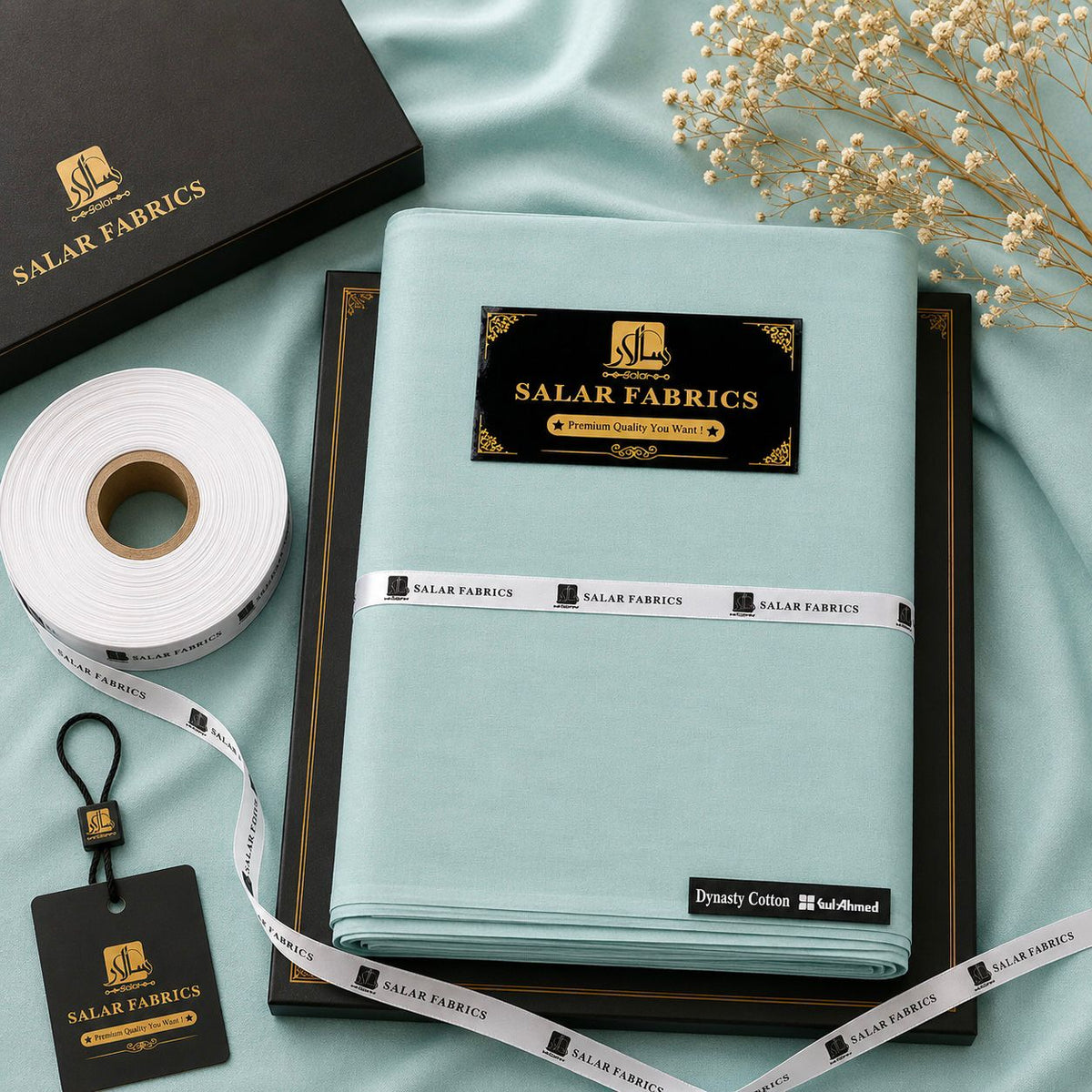 Dynasty Cotton Aqua